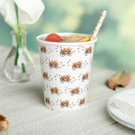 Ein kleines Pumpkin Fall Baby Duschgeschlecht neut Pappbecher