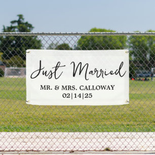 Ein kleines Retro-Banner, nur verheiratet Banner