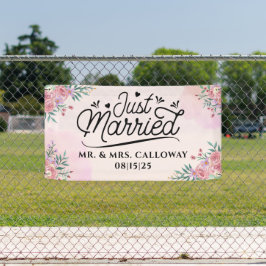 Ein kleines Retro-Banner, nur verheiratet Banner