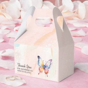 Ein kleines Schmetterling pastellfarben whimsical Geschenkschachtel