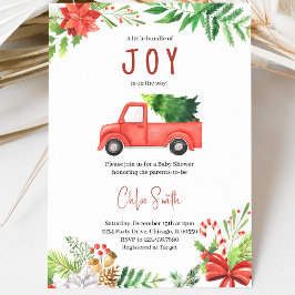 Ein kleines Stück Joy Baby Dusche Einladung