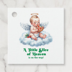 Ein kleines Stück vom Himmel - Babyparty Geschenkanhänger