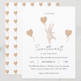 Ein kleines Süße ist auf dem Weg Baby Sprinkle