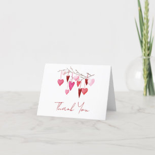 Ein kleines Sweetheart ist unterwegs Dankeschön-Ka Dankeskarte