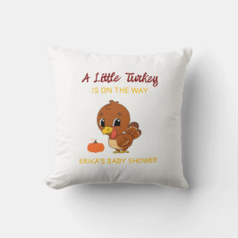 Ein kleines türkisches Babyduschengeschenk für den Kissen