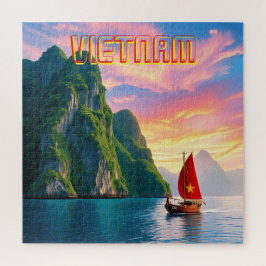 Ein kleines Vietnamesisch in Ha Long Bay Vietnam