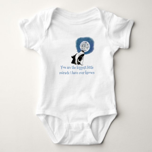 Ein kleines Wunder Baby Strampler (Vorderseite)