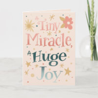 Ein kleines Wunder eine riesige Freude Neuer Baby