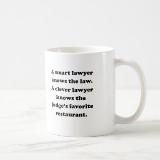 Ein kluger Rechtsanwalt Kaffeetasse