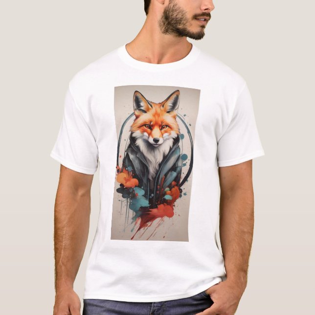 Ein kluges Fuchsshirt...... T-Shirt (Vorderseite)