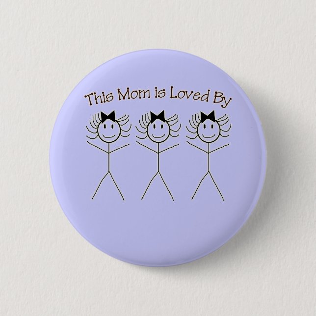 Ein Knopf für Mama Button (Vorderseite)