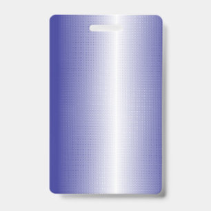 Ein kompliziertes blaues geometrisches Muster mit Ausweis