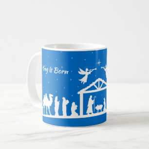 Ein König wird geboren - Krippenszene Tasse 