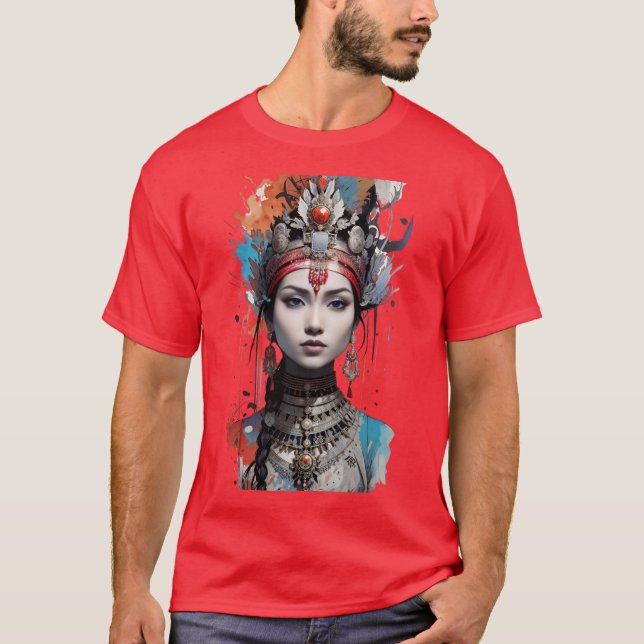 Ein königlicher Ausblick auf eine wunderschöne alt T-Shirt (Vorderseite)