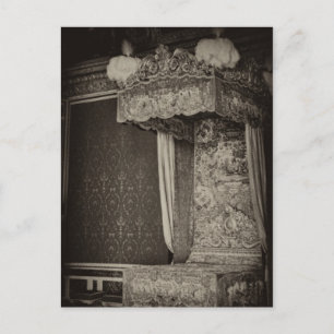 Ein königliches Schlafgemach, Schloss Versailles Postkarte
