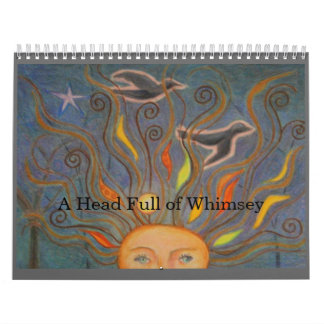 Ein Kopf voll von Whimsey Kalender