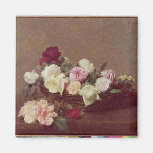 Ein Korb der Rosen, 1890 Magnet