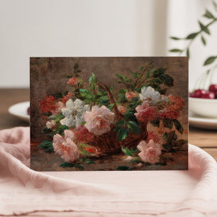 Ein Korb mit Rose   Eugene Petit