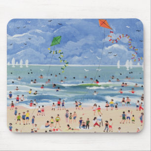 Ein kornischer Strand Mousepad