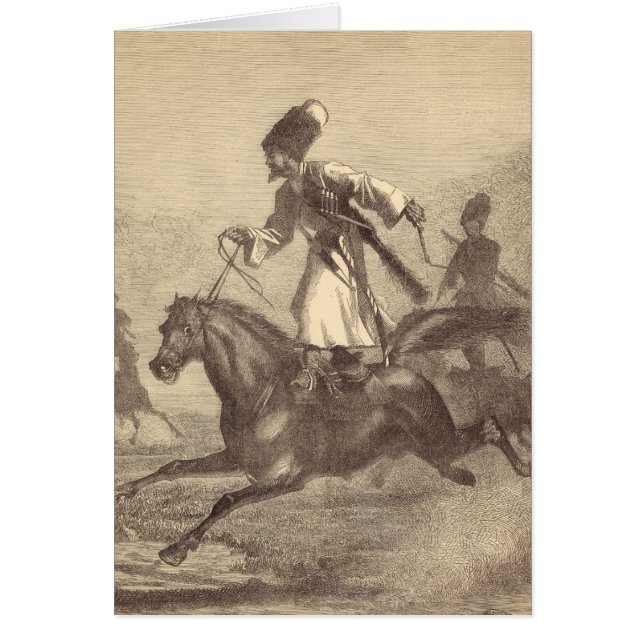 Ein Kosakenreiter (Vorne)