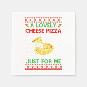 Ein köstliches Pizzeria Shirt Alone Funny Kevin X- Serviette