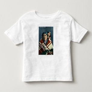 Ein Krähen-Inder Madonna und Kind Kleinkind T-shirt
