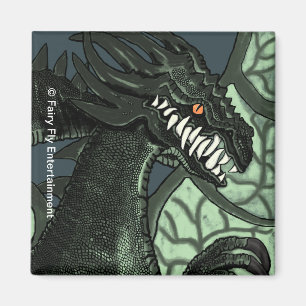 Ein kranker Wind brennt der Drache durch Magnet