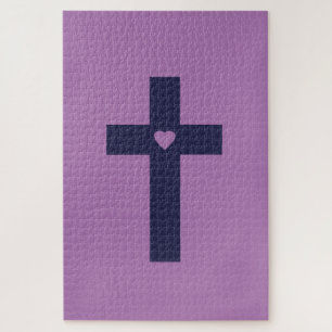 Ein Kreuz mit Herz