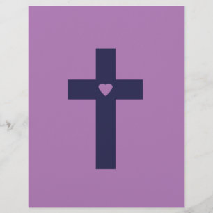 Ein Kreuz mit Herz Heilige Liebeskunst Flyer