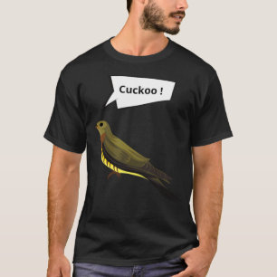 Ein Kuckuck, der Hexencowboy ruft T-Shirt