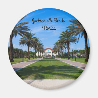 Ein Kühlschrankmagnet vom Strand von Jacksonville,