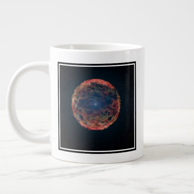 Ein Künstler Eindruck von Supernova 1993j. Jumbo-Tasse (Links)