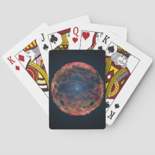 Ein Künstler Eindruck von Supernova 1993j. Spielkarten