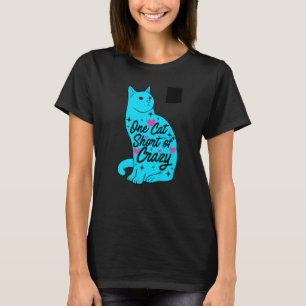 Ein Kurze verrückter, grafischer Katzen-Besitzer H T-Shirt