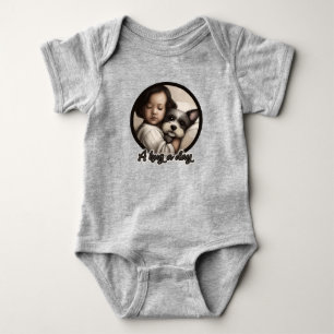 Ein Kuss am Tag Baby Strampler