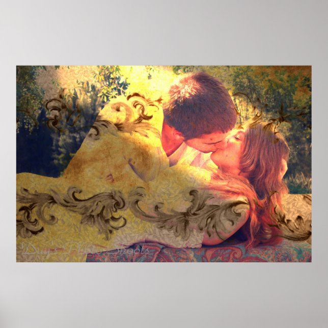 Ein Kuss für die Schönheit des Prinzen Charming Poster (Vorne)