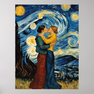 Ein Kuss in der frühen Nacht Poster