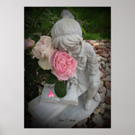Ein Kuss in der Rose Bed Wall Art von Stan Poster