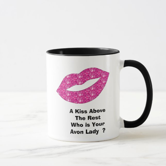 Ein Kuss über der Erholung, die Ihr Avon-junger Tasse (Rechts)