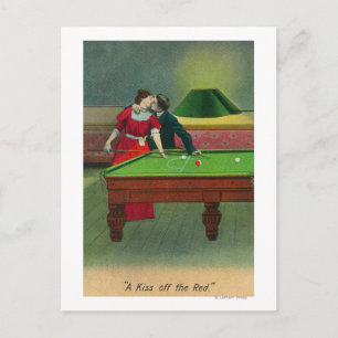 Ein Kuss vom Roten Postkarte