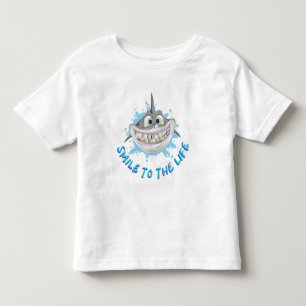 Ein lächelnder Hai im Cartoon-Stil - Lächeln Sie i Kleinkind T-shirt