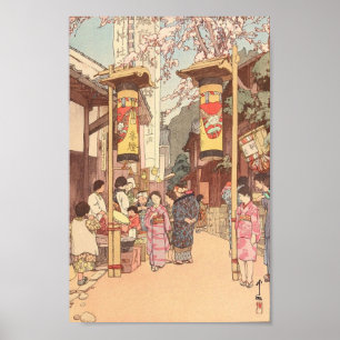 Ein Land-Festival bei Kono Hiroshi Yoshida Poster