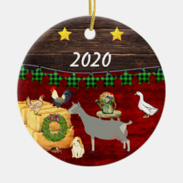 Ein Land Weihnachten Toggenburg Keramik Ornament