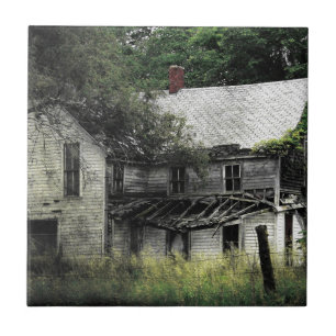 Ein ländliches Missouri-Abandoned House Fliese