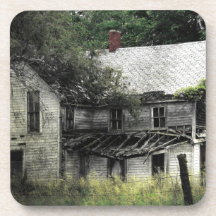 Ein ländliches Missouri-Abandoned House Untersetzer