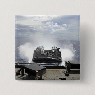 Ein LandungsbootLuftpolster Button