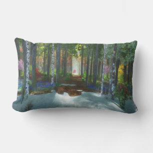 Ein langer Tag zu Fuß Kissen