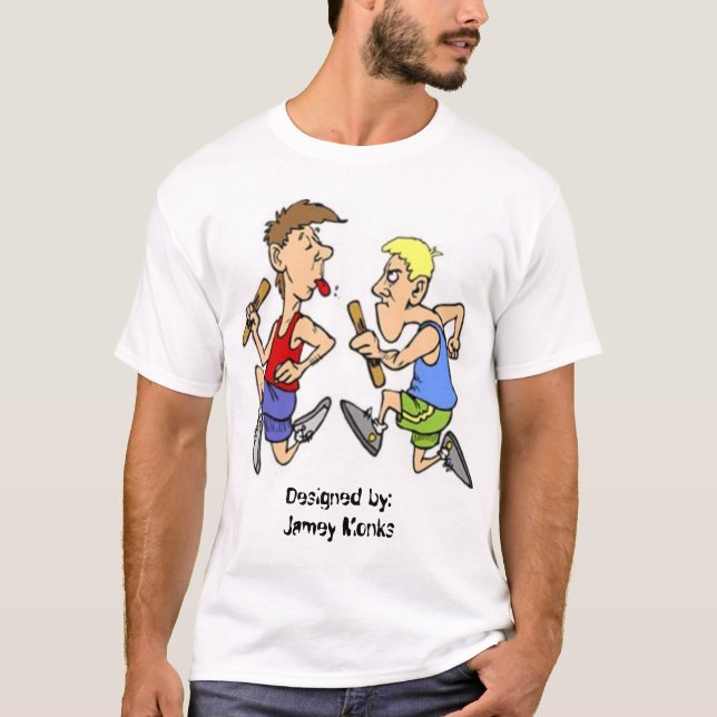 Ein Läufer T-Shirt (Vorderseite)