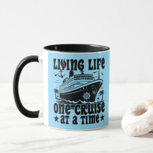 Ein Leben, eine Kreuzfahrt nach der anderen Famili Tasse