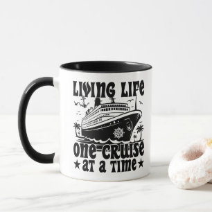 Ein Leben, eine Kreuzfahrt nach der anderen Famili Tasse